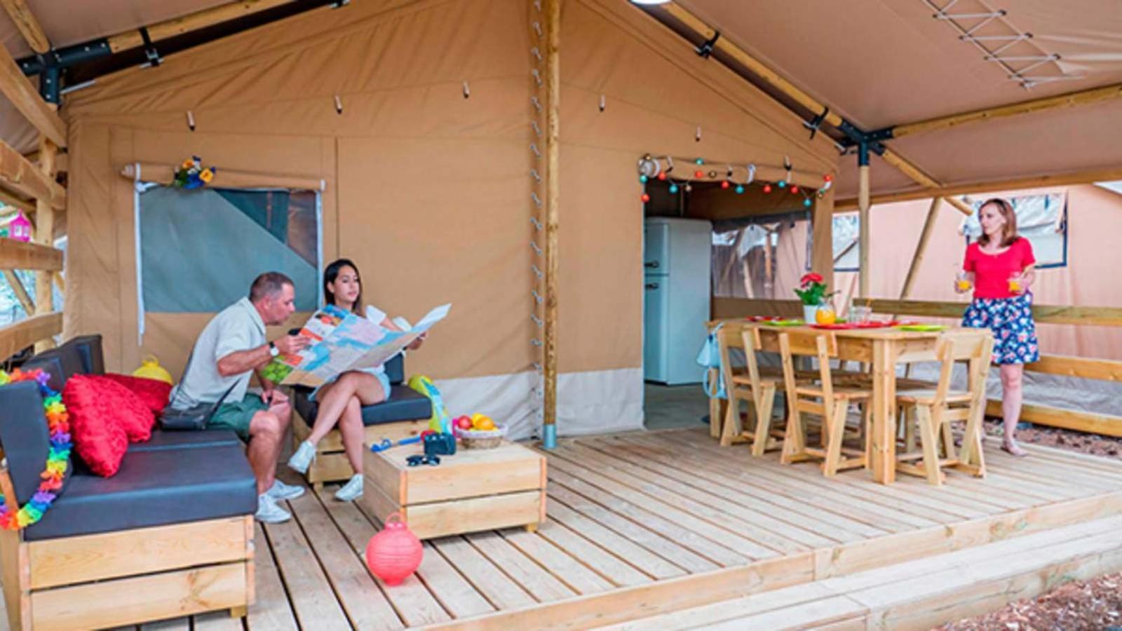Hotel Eurocamp Tents At Campsite Val Saline Rovinj Zewnętrze zdjęcie